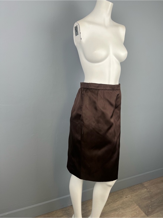 Valentino Dresses & Skirts - Vintage Valentino Night Made in Italy Classic Brown Pencil Skirt
